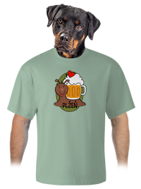 unisex tričko oversized