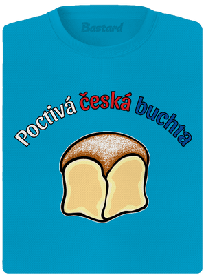 Poctivá buchta a klobása dámské sportovní tričko Blue Atol