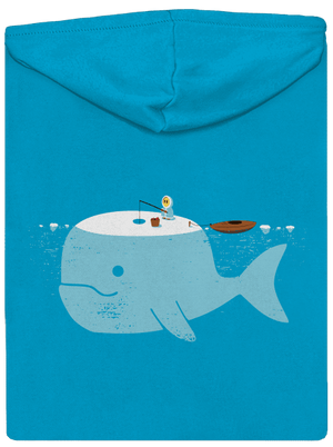 Rybaření  dámská mikina na zip Blue Atol