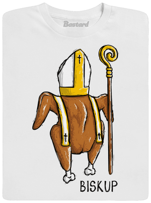 Biskup pánské tričko White