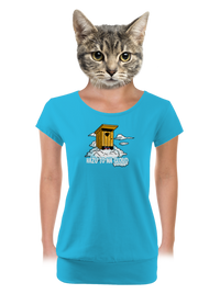 dámské tričko s lemem