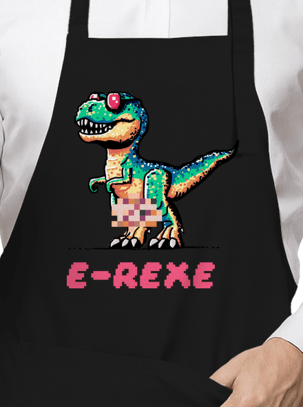 E-Rexe zástěra Black
