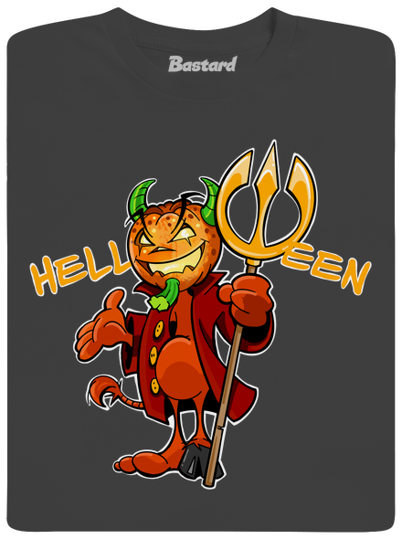 Helloween pánské dlouhý rukáv Dark Grey