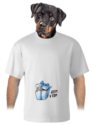 unisex tričko oversized