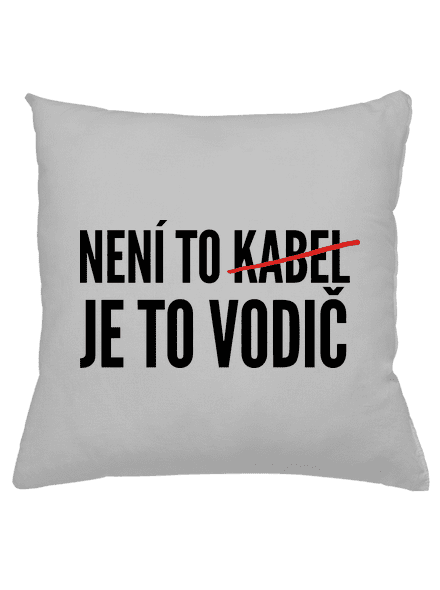 Je to vodič polštář Pacific Grey