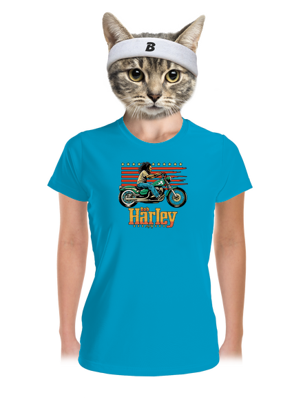 Bob Harley dámské sportovní tričko Blue Atol