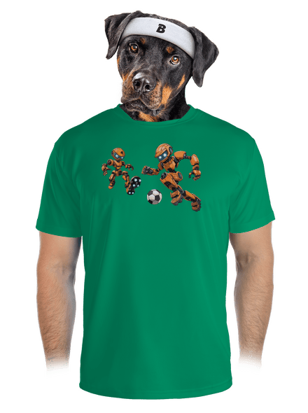 AI fotbal pánské sportovní tričko Kelly Green Mal