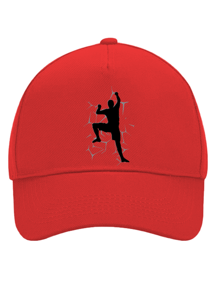 Horolozec kšiltovka baseballka Classic Red