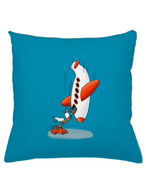 Jsme si blíž polštář Blue Turquoise