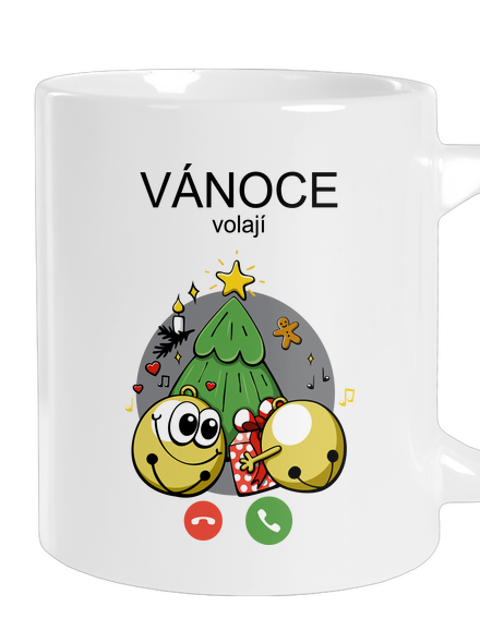 Vánoce volají velký hrnek White