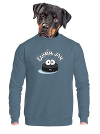 unisex mikina bez kapuce