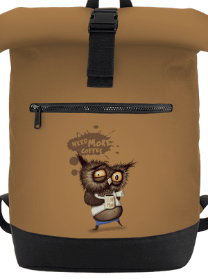 Potřebuju víc kafe batoh Caramel