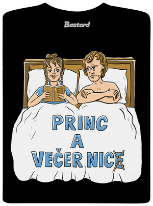 Princ a Večer nic pánské dlouhý rukáv Black