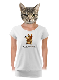 dámské tričko s lemem