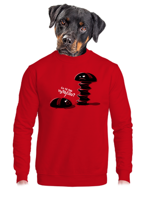 unisex mikina bez kapuce