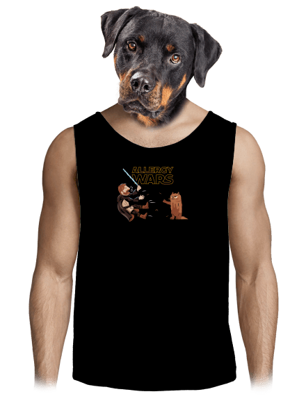 Allergy Wars pánské tílko Black