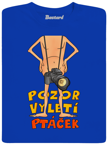 Vyletí ptáček pánské dlouhý rukáv Royal Blue