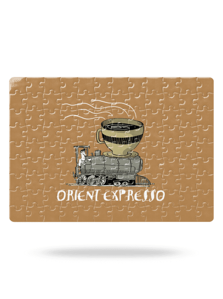 Orient expresso puzzle White