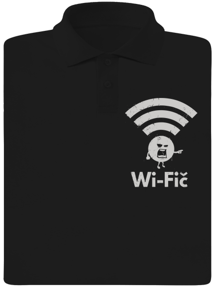 Wifič pánská polokošile Black