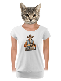 dámské tričko s lemem