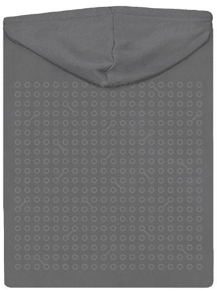 NYX 20 let dámská mikina na zip Steel Gray