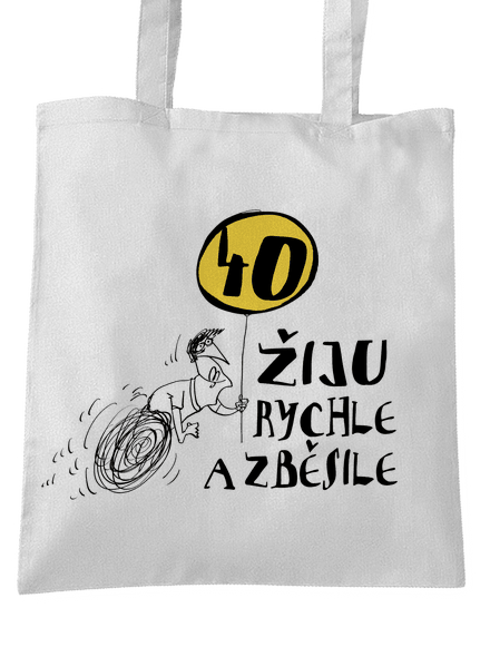 Žiju rychle a zběsile taška White