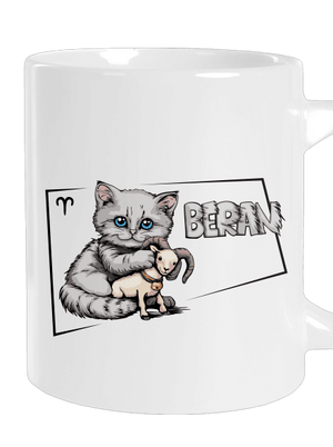 Kočičí horoskop: Beran velký hrnek White