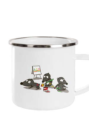 Pražský krtek plecháček White