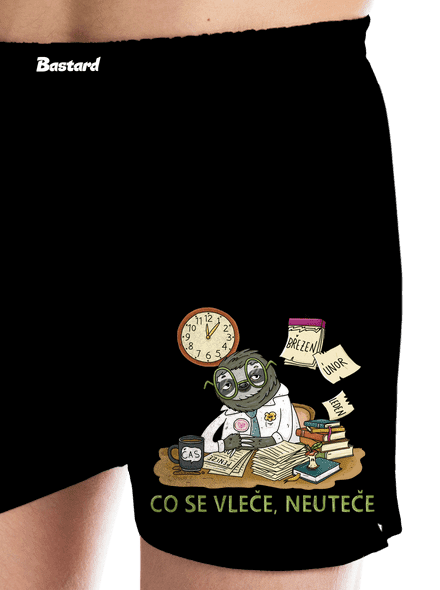 Co se vleče, neuteče pánské trenky Black