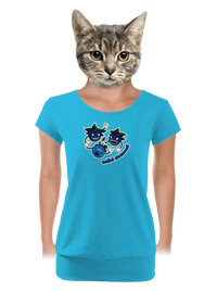 dámské tričko s lemem