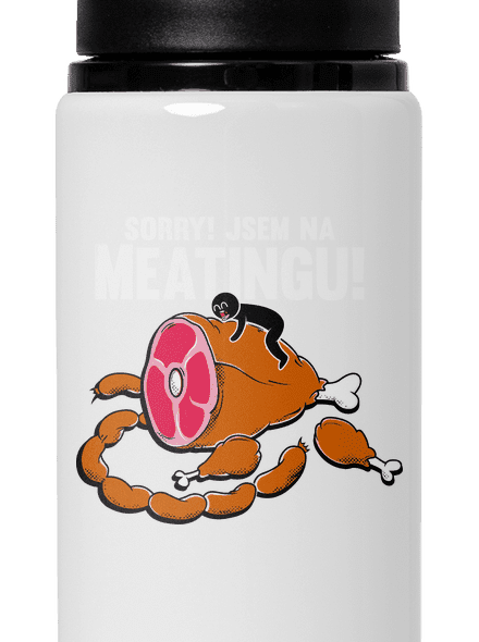 Meating lahev na vodu White