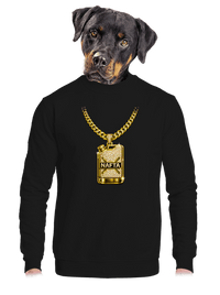unisex mikina bez kapuce
