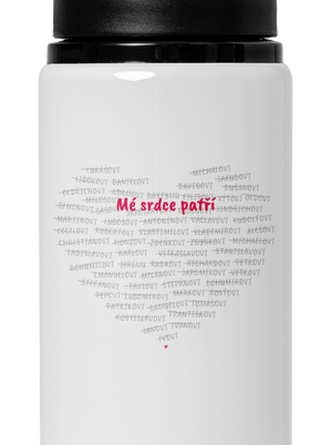 Mé srdce patří lahev na vodu White