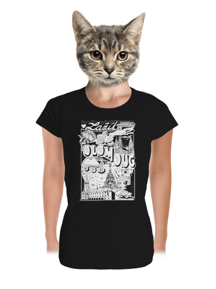 B16: Zažít Olomouc dámské tričko premium Black