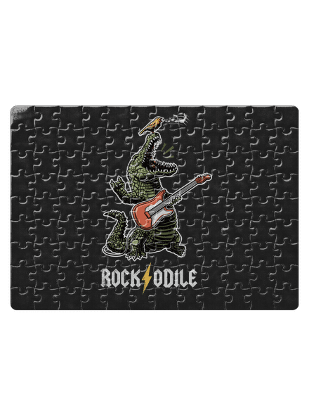 Rockodile puzzle White