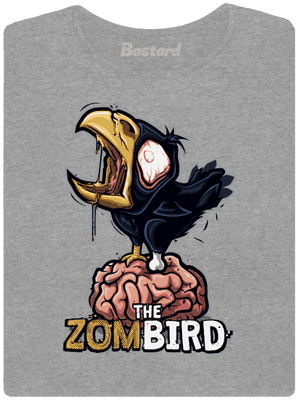 Zombird dámské tričko Dark Gray Melange