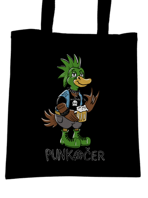 Punkačeří rodina taška Black