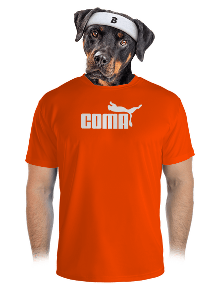 Coma pánské sportovní tričko Neon Orange