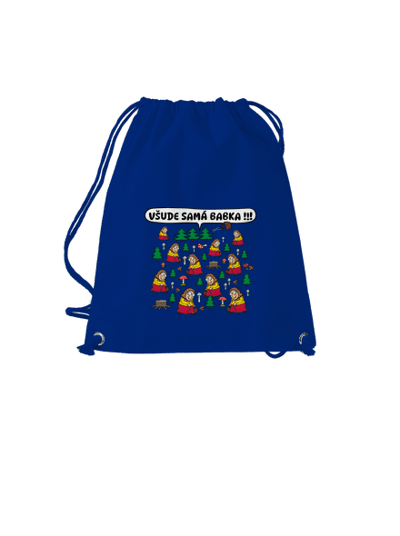 Všude samá babka vak Royal Blue Mal