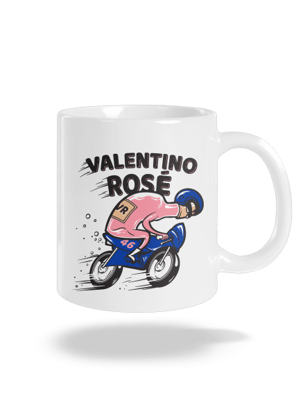 Valentino Rose klasický hrnek White