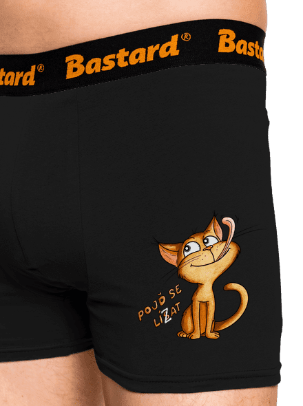 Pojď se lísat boxerky Black