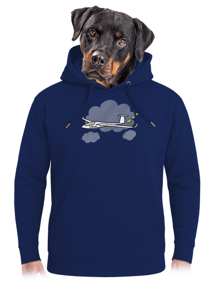 Větroň unisex mikina premium Navy