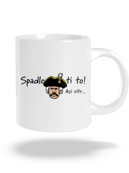 Spadlo ti to velký hrnek White