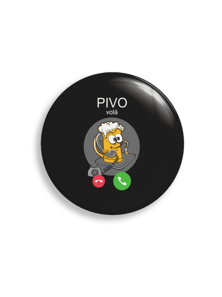 Pivo volá placka uni