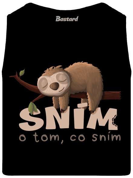 Sním o tom, co sním pánské tílko Black