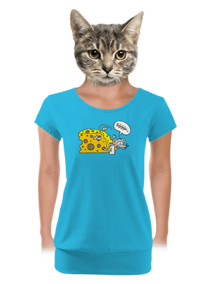 dámské tričko s lemem