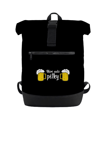 Mám raději pětky batoh Black