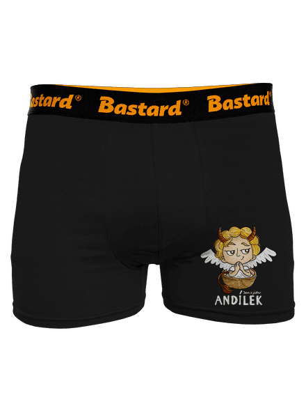 Andílek boxerky Black