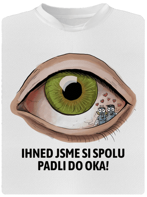 Padli do oka dětské sportovní tričko White