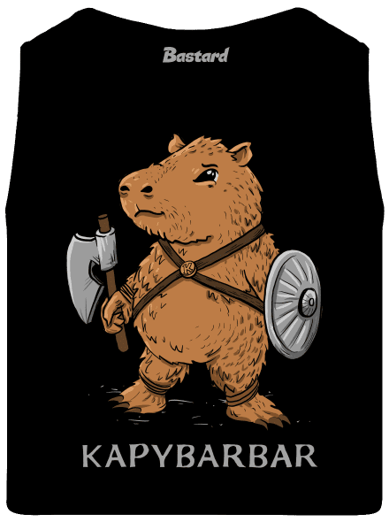 Kapybarbar pánské tílko Black